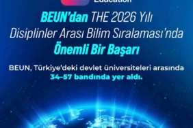 BEUN’dan THE 2026 Yılı Disiplinler Arası Bilim Sıralaması’nda Önemli Bir Başarı