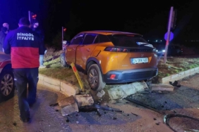 Bingöl’de trafik kazası: 4 yaralı