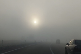 Bingöl’de yoğun sis: Görüş mesafesi 10 metreye düştü