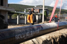 Bolu’da su kesintisine yol açan alt yapı sorunu düzeltiliyor