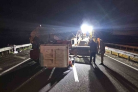 Bolu’da traktörle hafif ticari araç çarpıştı: 5 yaralı