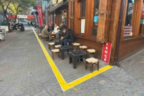 Boyalı çizgiyi geçmek yasak