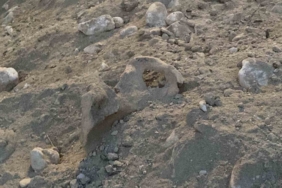 Burdur’da belediyenin kazı çalışması sırasında insan kemikleri bulundu