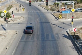 Burdur’da dron destekli trafik denetimi