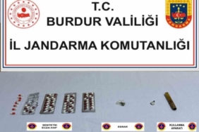 Burdur’da jandarmadan uyuşturucu operasyonunda 3 gözaltı