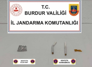 Burdur’da uyuşturucu operasyonu: 4 gözaltı