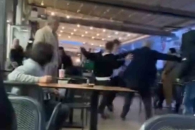 Bursa’da gençlerin meydan muhaberesi kamerada