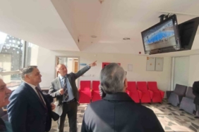 Çakmur kurmaylarına tesisleri gezdi