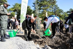 Çameli’de 11 Kasım Milli Ağaçlandırma Günü kapsamında fidanlar toprakla buluştu