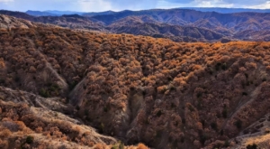 Çankırı’da mest eden sonbahar manzaraları