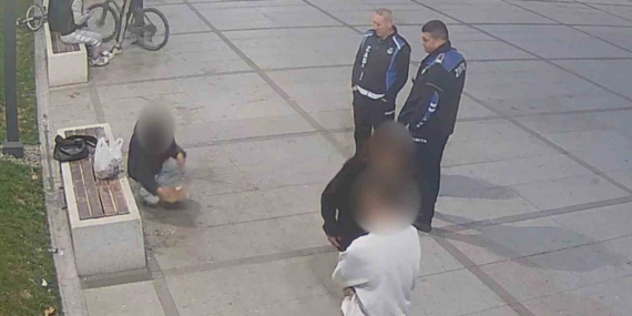 Çevreyi kirletenler, süpürmeden kalkamadı