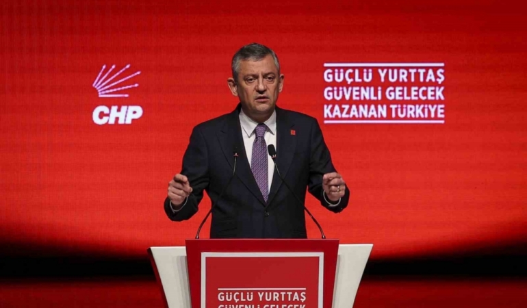 CHP Genel Başkanı Özel: "Programımızla herkese kendisini ait hissedeceği, güven duyacağı, sırtını yaslayacağı bir devlet vadediyoruz"