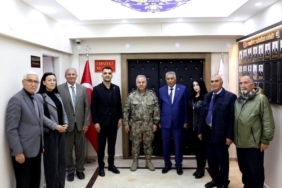 CHP Iğdır İl Başkanı Nizamettin Ada’dan Emniyet Müdürü Turgay’a ziyaret