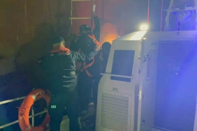 Dalaman açıklarında ticari gemide yaralanan vatandaşa Sahil Güvenlikten tıbbi tahliye