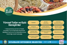DBB Mezopotamya Gurme Fuarında Diyarbakır mutfağını tanıtacak