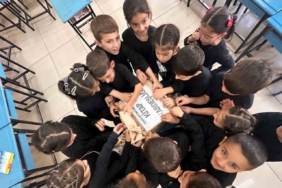 Demirkent TOKİ Öğrencilerinden 29 Ekim İlkokulu’na kitap kardeşliği