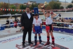 Denizli Kick Boks Galasında sporcular Filistin için ringe çıktı