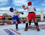 Denizli Kick Boks Galasında sporcular Filistin için ringe çıktı