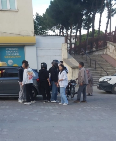 Denizli’de iki motosiklet çarpıştı; 2 yaralı