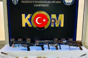 Denizli’de kaçak silah operasyonu