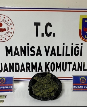Denizli’den Salihli’ye uyuşturucu sevkiyatına jandarma engeli