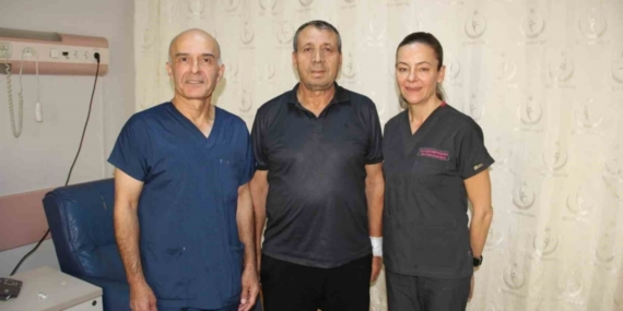 Devlet Hastanesi’nde bir ilk, aort damarı kapalı yöntemle tedavi edildi