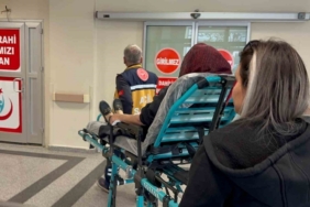 Devrilen elektrikli bisikletin sürücüsü yaralandı