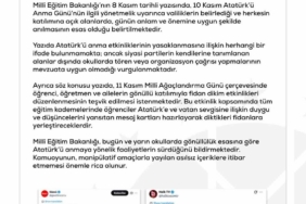 Dezenformasyonla Mücadele Merkezi’nden Atatürk’ü anmayı yasaklama iddialarına ilişkin açıklama