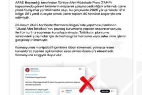 Dezenformasyonla Mücadele Merkezi’nden ‘Büyük Marmara Depremi Tatbikatı İçişleri Bakanlığı tarafından iptal edildi’ iddialarına yalanlama