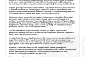 DMM’den ’Ayasofya-i Kebir Camii’ye iş makineleriyle zarar verildiği" iddialarına yalanlama