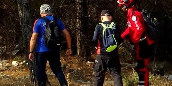 Doğa yürüyüşüne çıktı, ormalık alanda mahsur kaldı