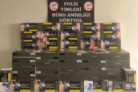 Dörtyol’da kaçak makaron operasyonu