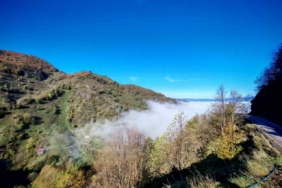 Düzce güne sisle uyandı