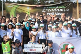 Düzce’de 43 bin 563 fidan toprakla buluştu