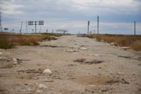 Edirne’de yol çilesi bitmiyor: Bozuk yol araçlara zarar veriyor