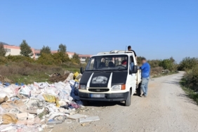 Efeler’de kaçak moloz dökümüne 47 bin TL ceza