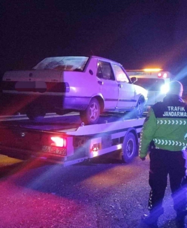 Ehliyetsiz alkollü sürücüye 45 bin lira ceza kesildi