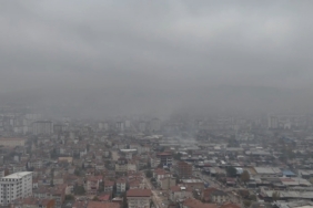 Elazığ’da sis etkisi sürdürüyor
