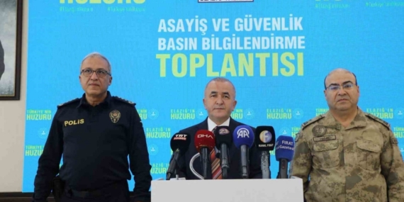 Elazığ’da suçlulara göz açtırılmıyor: Suç oranlarında düşüşler yaşandı