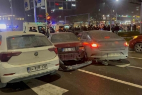 Elazığ’da zincirleme trafik kazası: 2 yaralı
