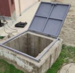 Emet’te Mesleki ve Teknik Anadolu Lisesi öğrencileri eski ve riskli rögar kapaklarını yenileriyle değiştirdi