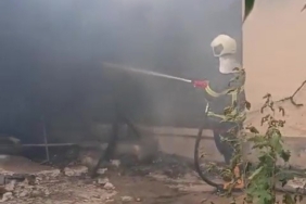 Engelli yaşlı kadın, yangında hayatını kaybetti