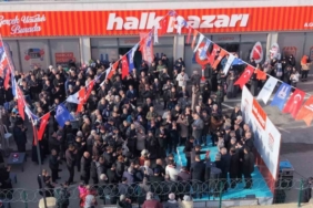 Erzurum Büyükşehir Belediyesi Halk Pazarı’nın dokuzuncu şubesini açtı