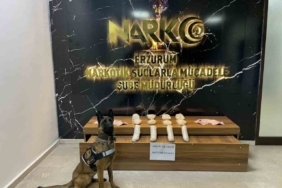 Erzurum’da 4 kilo 100 gram uyuşturucu ele geçirildi
