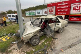 Eskişehir’de feci kaza: 2 ağır yaralı