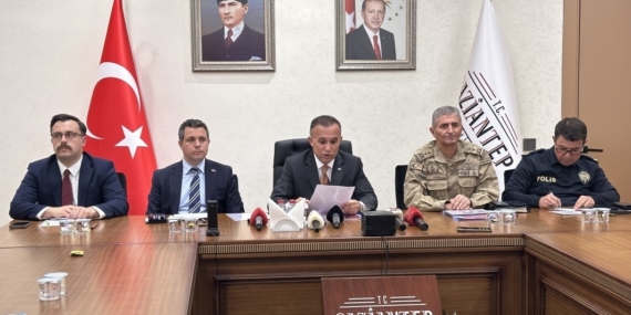 Gaziantep’te 2025 yılının 10 aylık asayiş bilançosu açıklandı