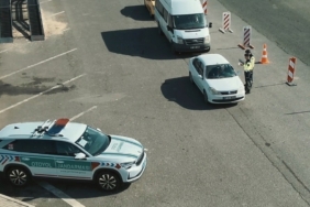 Gaziantep’te jandarmadan dron destekli trafik denetimi