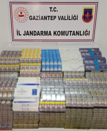 Gaziantep’te kaçakçılık operasyonu