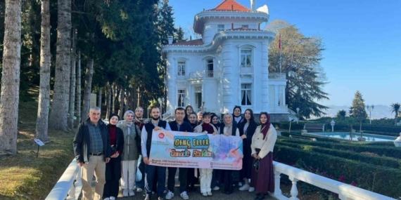 Gençlere yönelik kültür gezisine yoğun ilgi