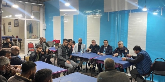 Geriş Mahallesinde vatandaş buluşması